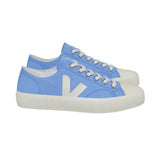 VEJA Wata II low canvas aqua pierre women