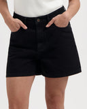 KUYICHI Demi shorts washed black women