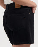 KUYICHI Demi shorts washed black women