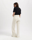 KUYICHI Farrah corduroy worker pants off white women