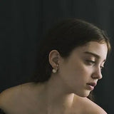 SEW A SONG Lila earrings gold plated