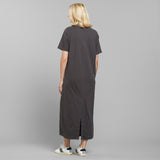 DEDICATED Lammhult t-shirt dress charcoal women