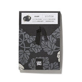 LINDA PABST Black sister scarf big