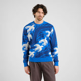 DEDICATED Mora the phoenix sweater blue men
