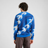 DEDICATED Mora the phoenix sweater blue men