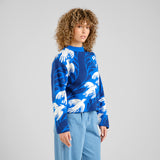 DEDICATED Limhamn the phoenix sweater blue women
