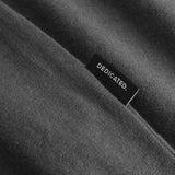 DEDICATED Stockholm hemp t-shirt charcoal men