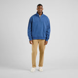 DEDICATED Sandvalla half zip sweatshirt true blue men