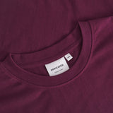 DEDICATED Stockholm base t-shirt fig red men