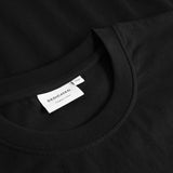 DEDICATED Stockholm line mountains logo t-shirt black men