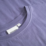 DEDICATED Visby base t-shirt heron blue women