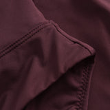 DEDICATED Slite bikini pants burgundy women