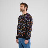DEDICATED Mora line mountain jumper black men