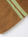 EMBASSY OF BRICKS AND LOGS Sherpa coat earth unisex