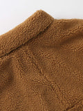 EMBASSY OF BRICKS AND LOGS Sherpa coat earth unisex