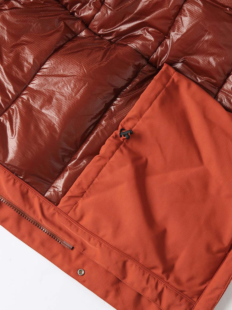 EMBASSY OF BRICKS AND LOGS Mount Pearl utility parka burnt red women
