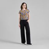 DEDICATED Ven sunflower rib top haze purple women