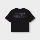 DEDICATED Vadstena book club t-shirt black women