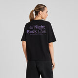 DEDICATED Vadstena book club t-shirt black women