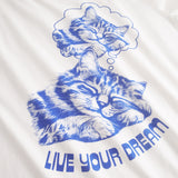 DEDICATED Vadstena live your dream t-shirt off white women