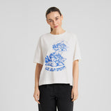 DEDICATED Vadstena live your dream t-shirt off white women