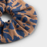 DEDICATED Rib scrunchie leopard light brown women