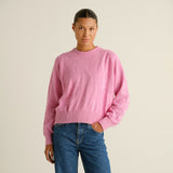 DEDICATED Husie pepita cats jumper moonlite pink women