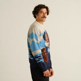 DEDICATED Mora man and sea jumper multicolour men