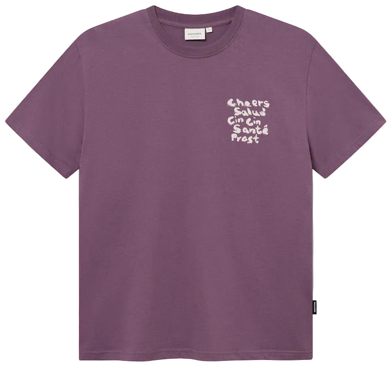 DEDICATED Stockholm cheers salud t-shirt berry purple men