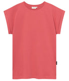 DEDICATED Visby base t-shirt holly red women
