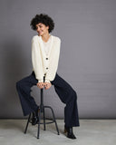 JAN 'N JUNE Lena cardigan off white women