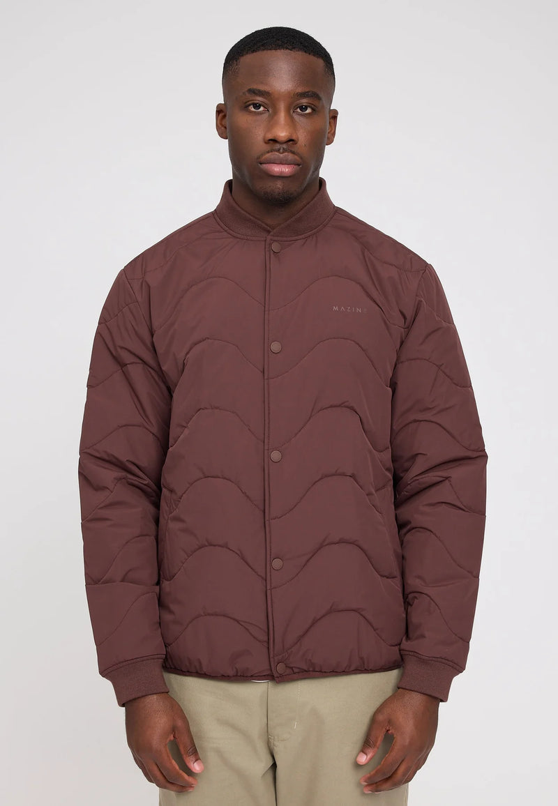 MAZINE Liner jacket deep mahogany men