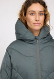 MAZINE Waves quilt short puffer jacket bottle women