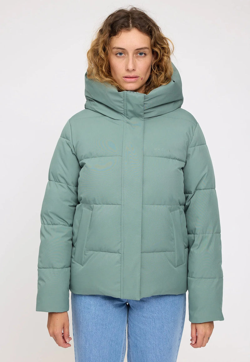 MAZINE Basic puffer jacket jade women