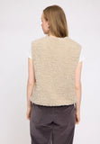 MAZINE Faux fur vest natural women