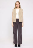 MAZINE Faux fur vest natural women