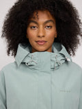MAZINE Loose fit light parka pale aqua women