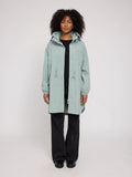 MAZINE Loose fit light parka pale aqua women