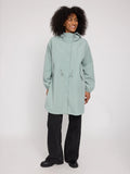 MAZINE Loose fit light parka pale aqua women