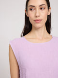 MAZINE Linen top bright lavender women
