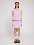 MAZINE Linen top bright lavender women