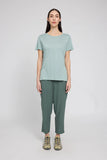 MAZINE Basic t-shirt pale aqua women