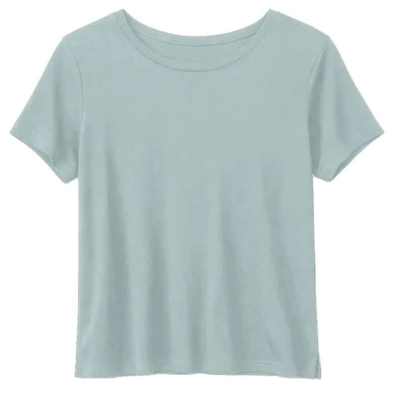MAZINE Basic t-shirt pale aqua women