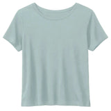 MAZINE Basic t-shirt pale aqua women