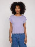 MAZINE Cropped t-shirt faded lavender women