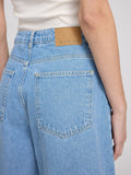 MAZINE Bermuda denim shorts light blue wash women