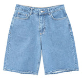 MAZINE Bermuda denim shorts light blue wash women