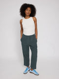 MAZINE Straight leg linen pants bottle women
