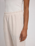 MAZINE Straight leg linen pants moon women