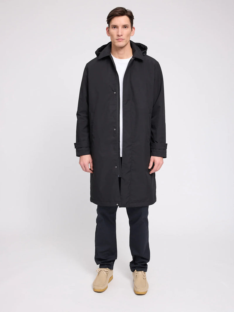 MAZINE Light padded coat black men